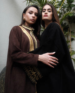 SHD X DARK DIVA - The Elite Chamois Espresso Bisht