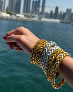 Braid Bangle / 1 piece