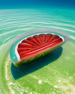 SUNNYLIFE - Luxe Lie-On Float Watermelon
