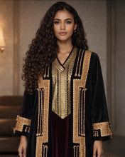 SHD X DARK DIVA - THE SLEEVELESS MAROON KAFTAN 0.2