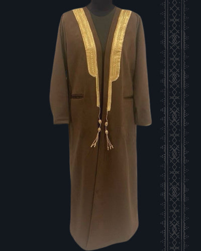 SHD X DARK DIVA - The Elite Chamois Espresso Bisht