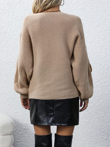 The Sand Hiding Shoulder Sweater