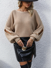 The Sand Hiding Shoulder Sweater