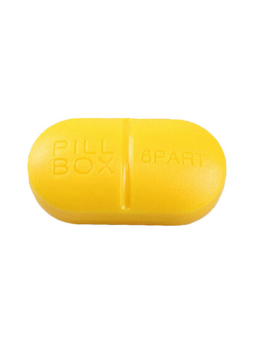 Mini Medicine Box in Yellow