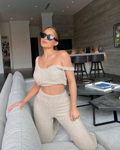 SKIMS - COZY KNIT PANT as seen on Kylie Jenner