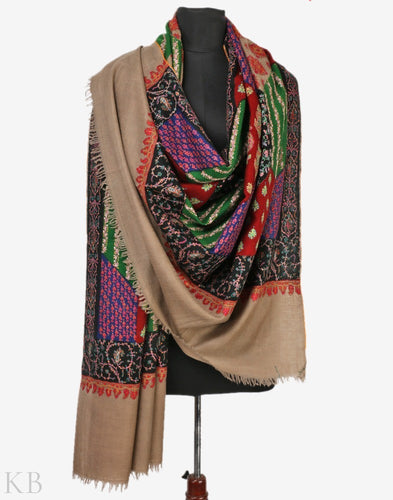 Har Rang Sozni Pashmina Shawl