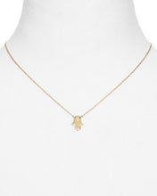 Jennifer Zeuner Jewelry - Mini Hamsa Diamond Necklace