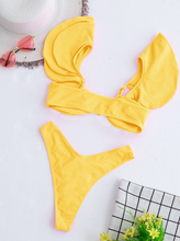 Knot & Ruffle Bikini Swimsuit
