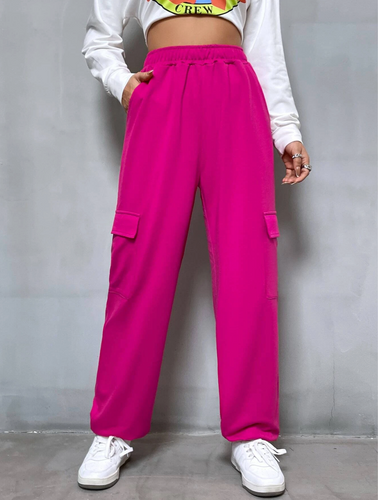 Cargo HotPink Sweatpants