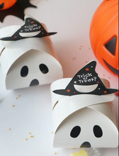 Halloween Ghost Box With Hat Handle