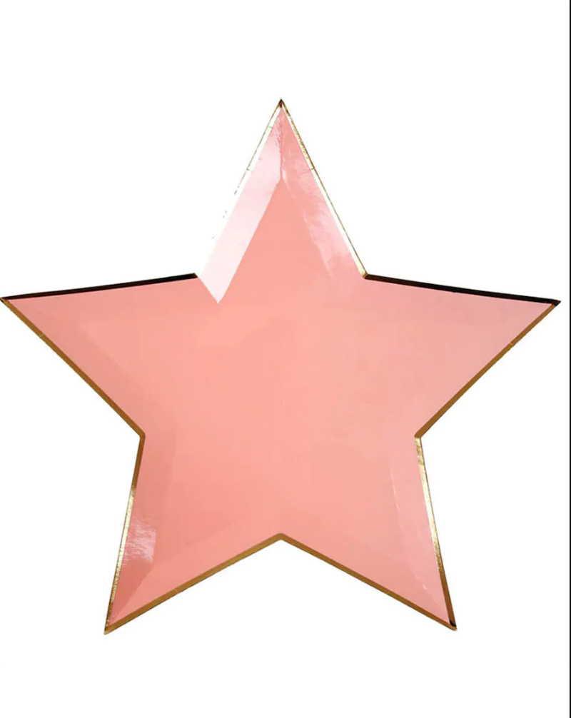 Star Paper Plate