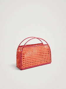 Straw Basket Shopper Bag