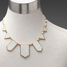 House of Harlow 1960 - White Sand Five Station Necklace as seen on Nicole Richie